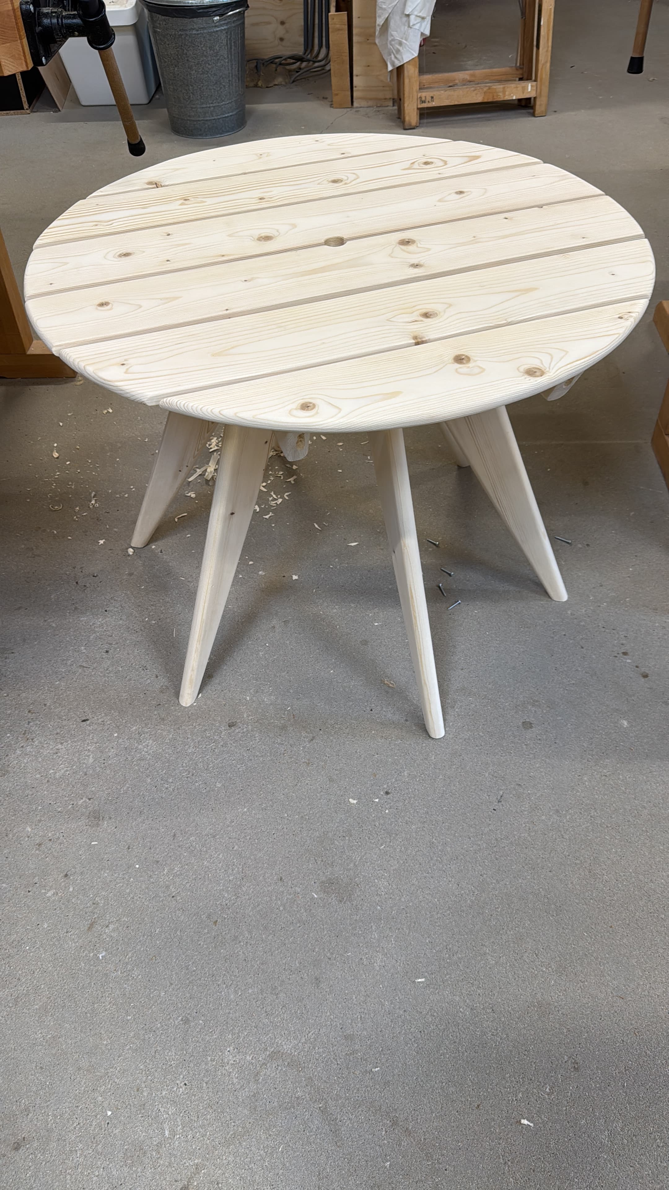 Garden table — handcrafted wooden furniture by TerraMadera