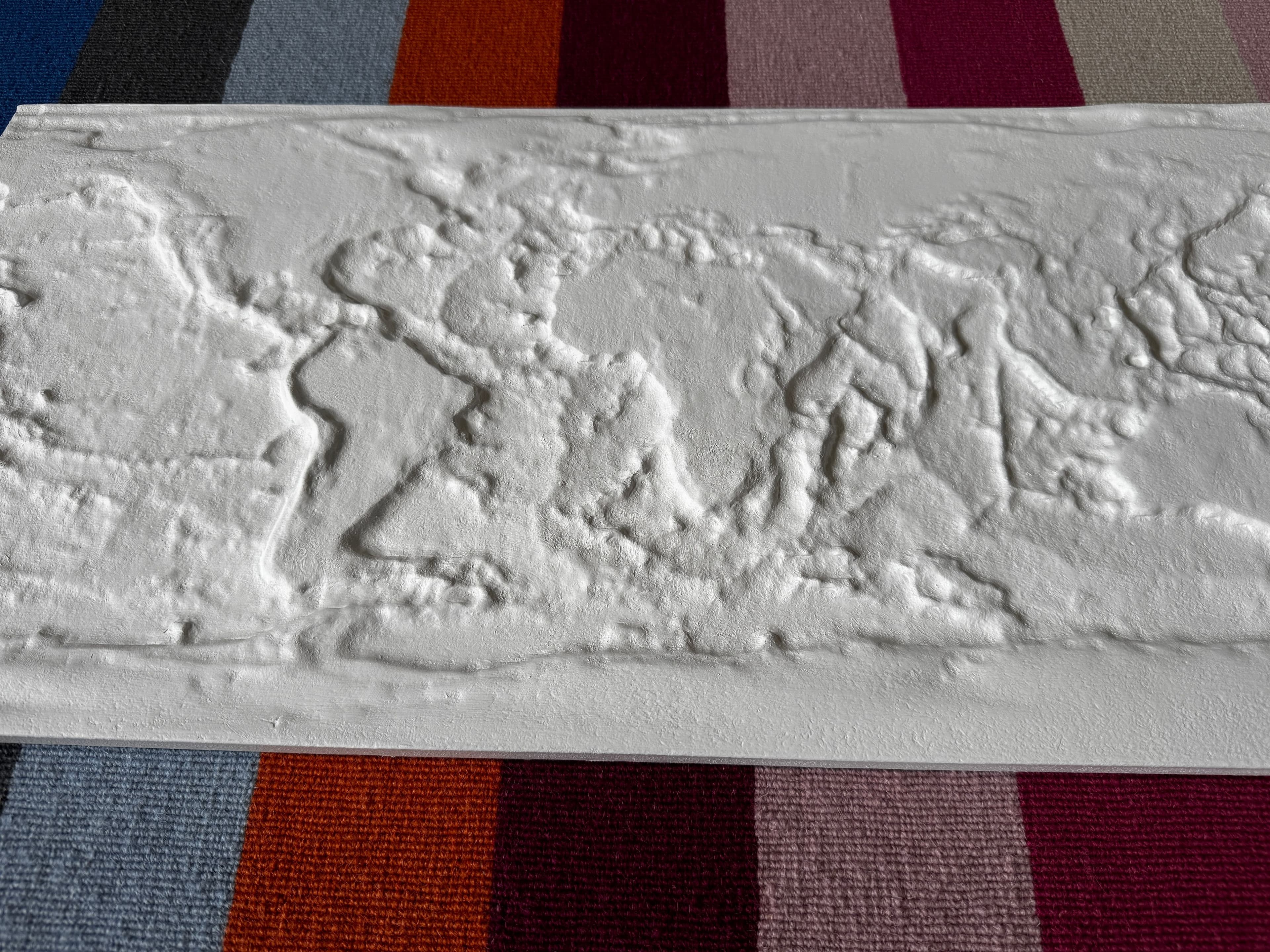 World map 1 - handcrafted wooden world map relief by TerraMadera