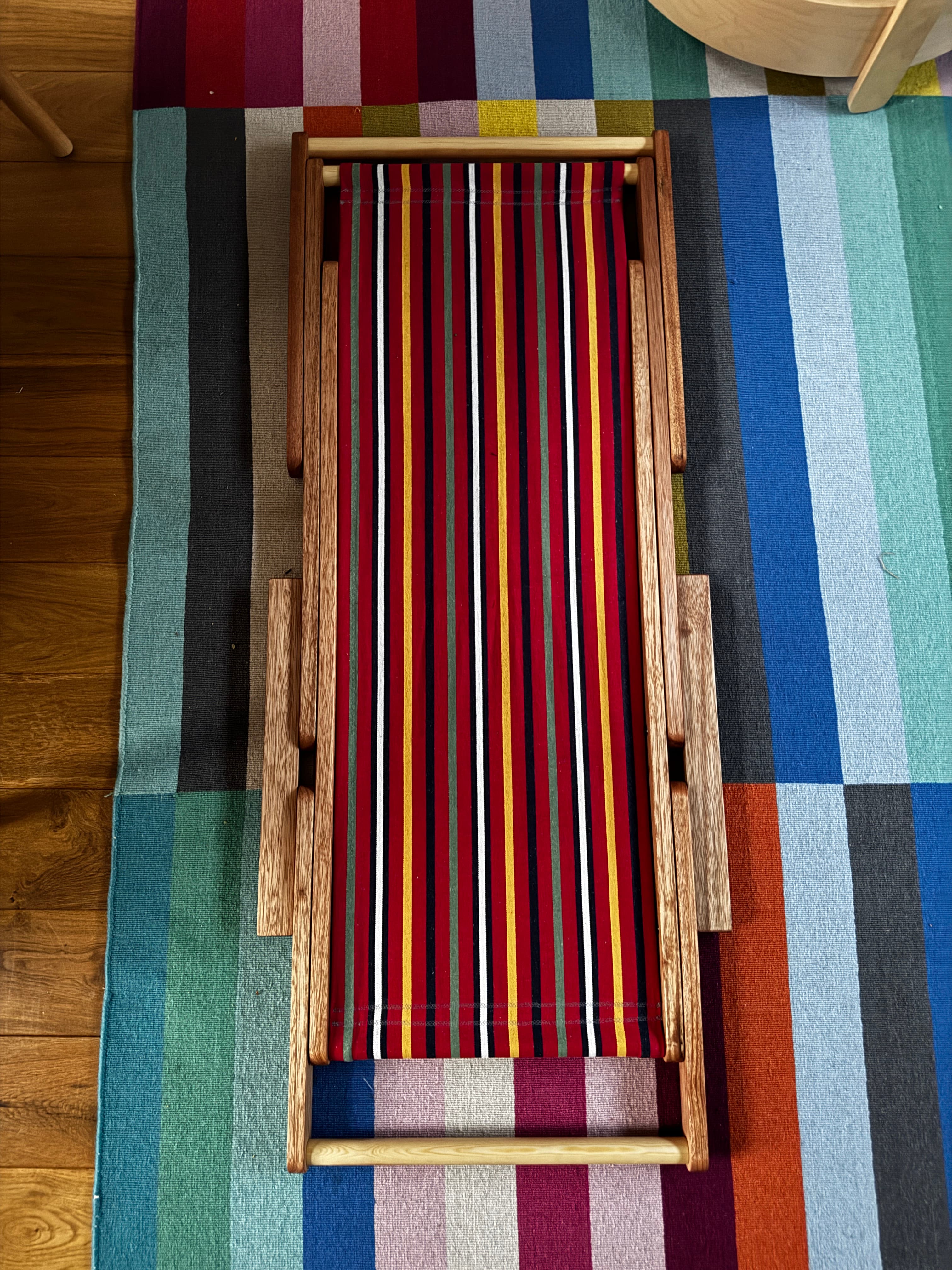 Foldable chair — handcrafted wooden beach chair by TerraMadera
