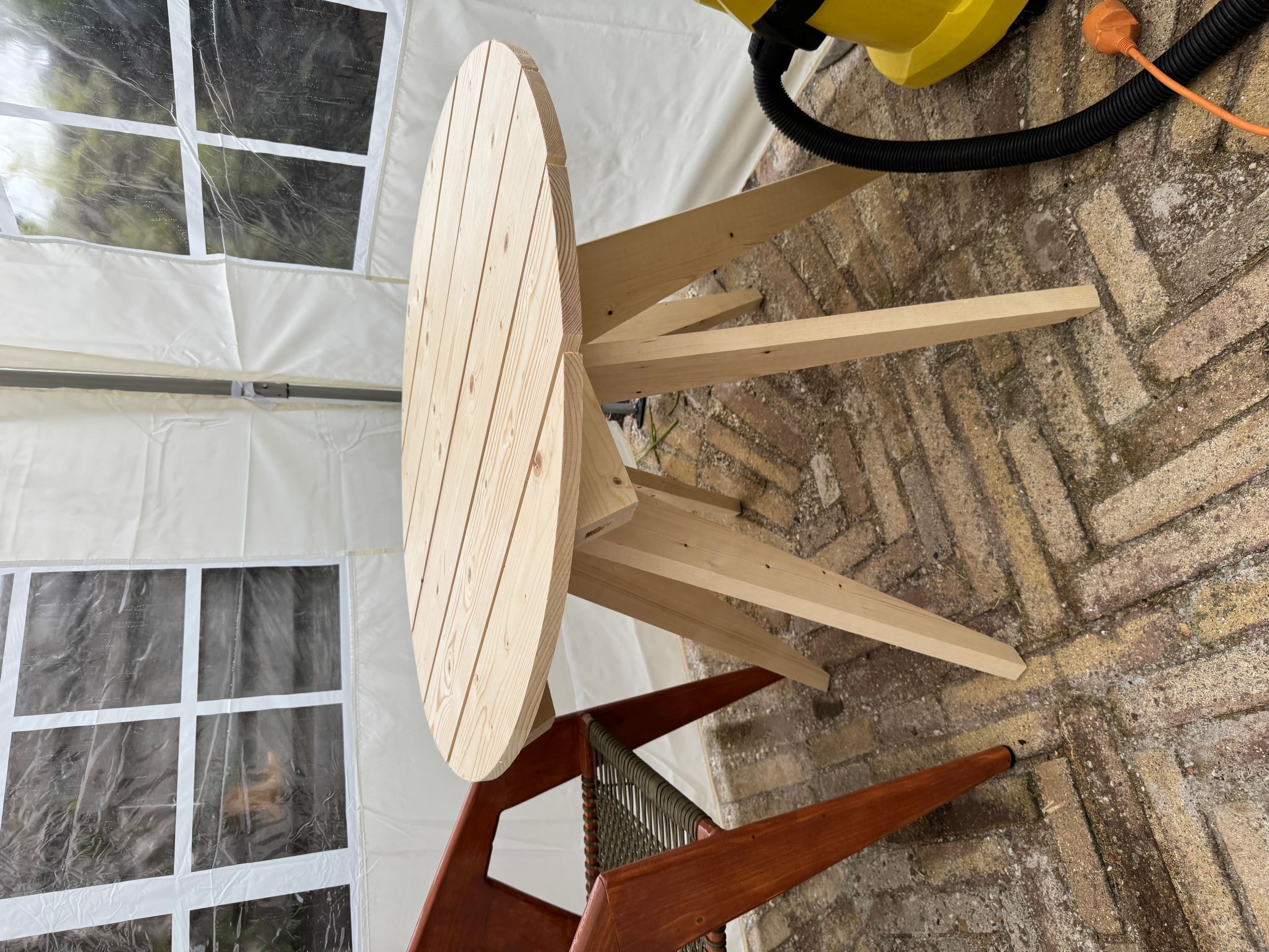 Garden table — handcrafted wooden furniture by TerraMadera