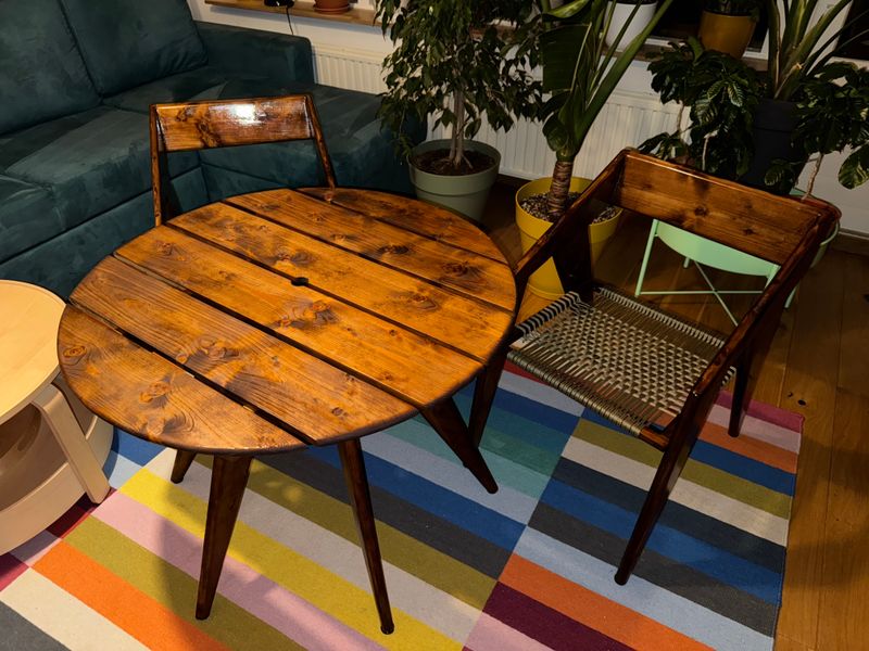 Garden table — handcrafted wooden furniture by TerraMadera