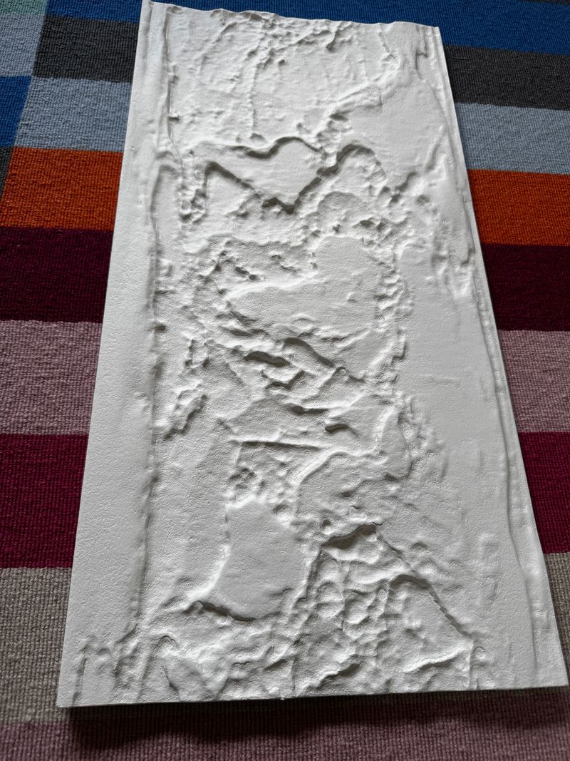 World map 1 - handcrafted wooden world map relief by TerraMadera