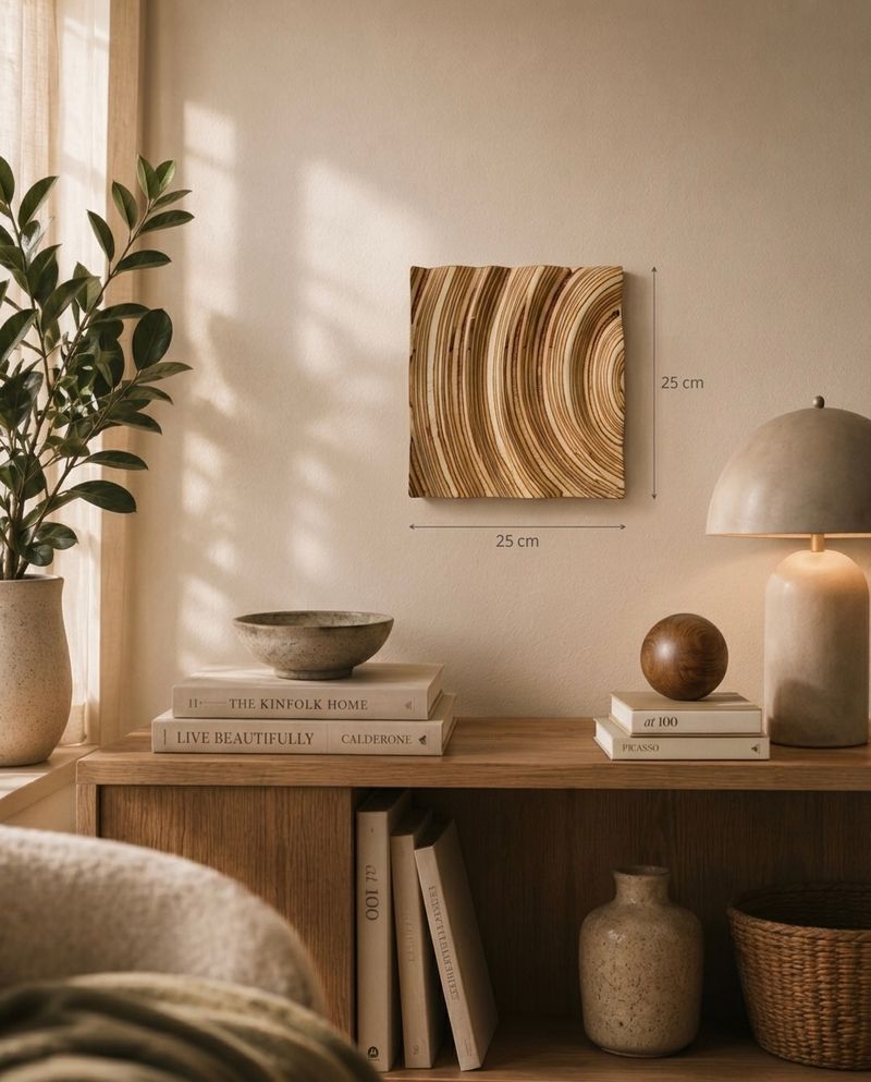 Wave 1 - handcrafted wooden wave relief by TerraMadera