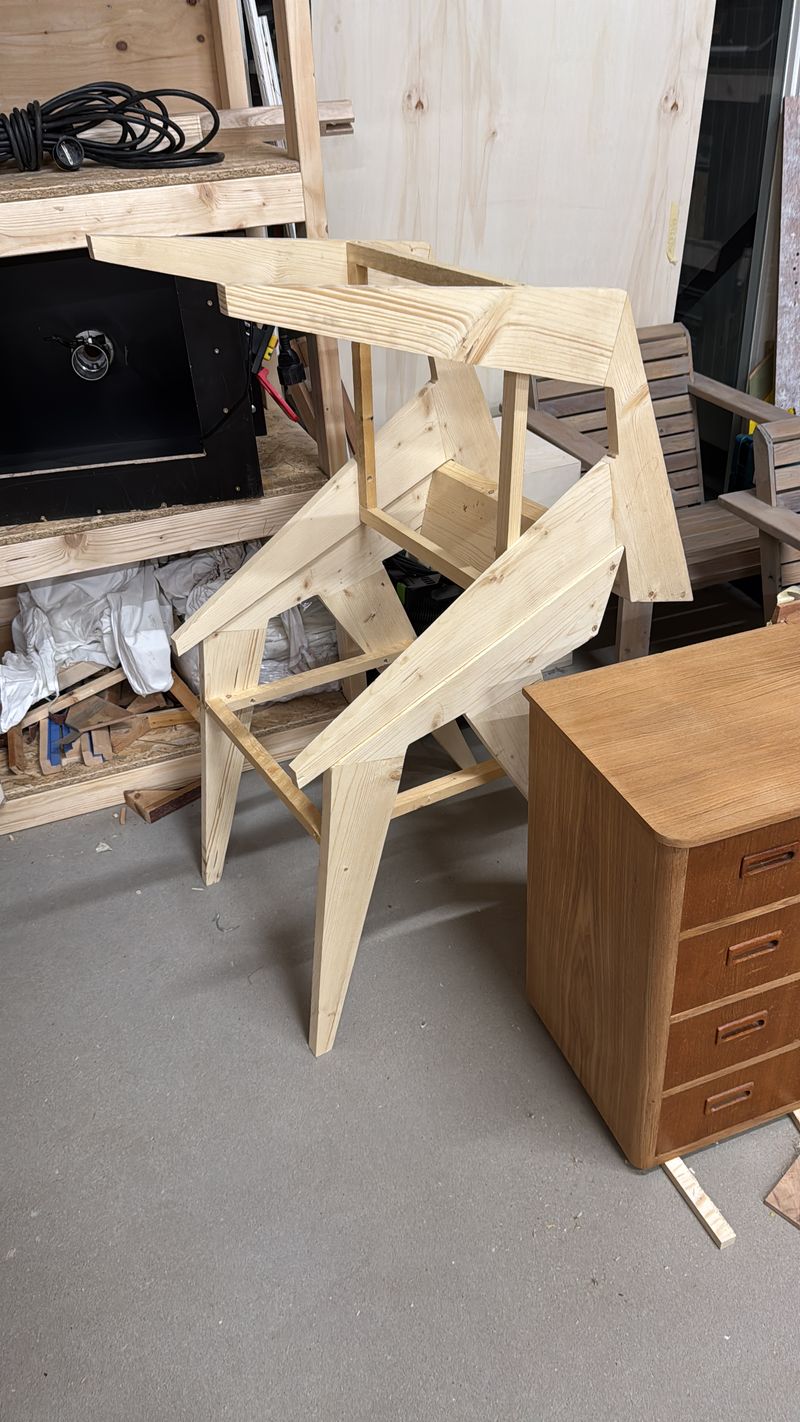 Garden chair — handcrafted wooden furniture by TerraMadera