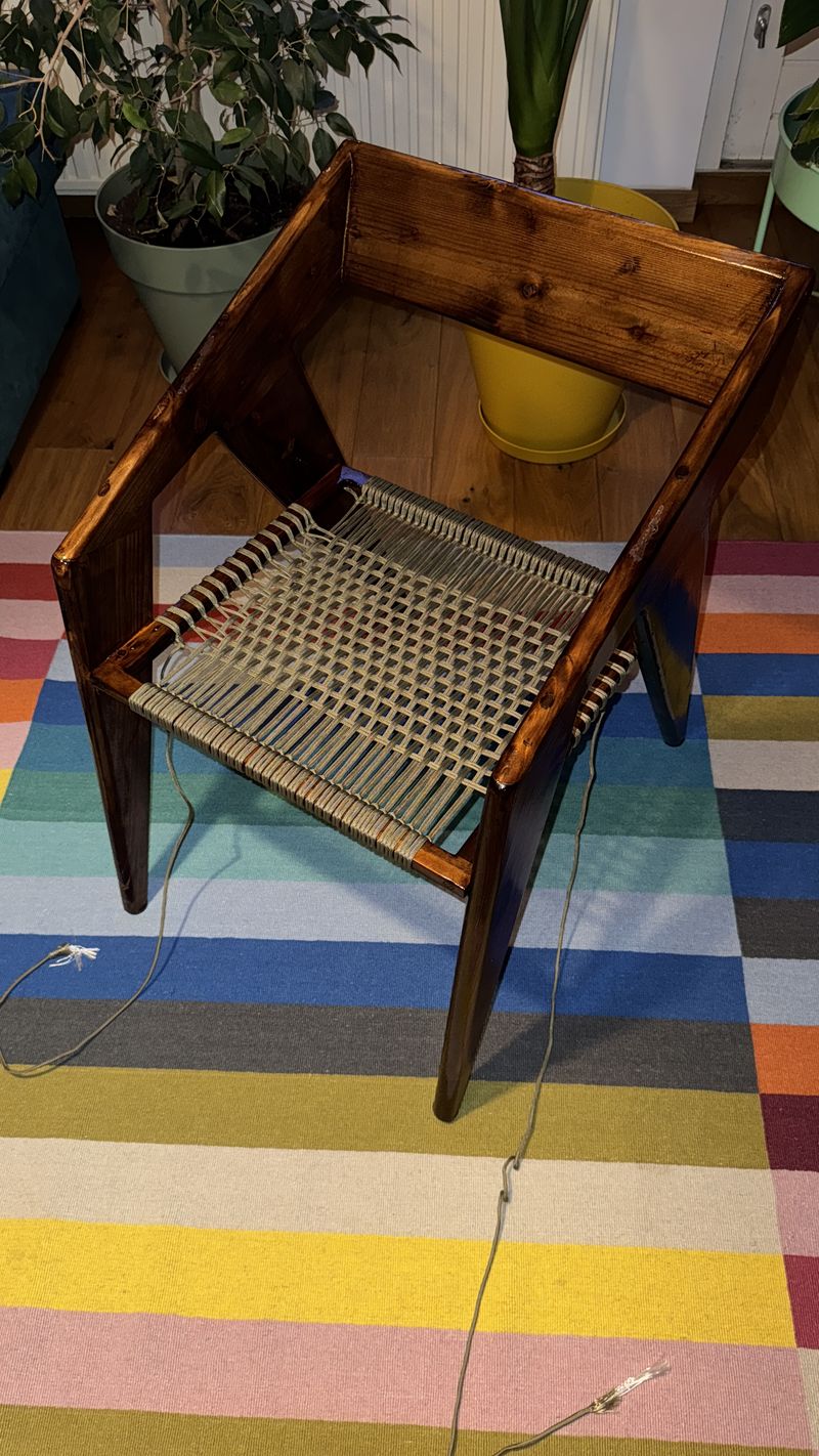 Garden chair — handcrafted wooden furniture by TerraMadera