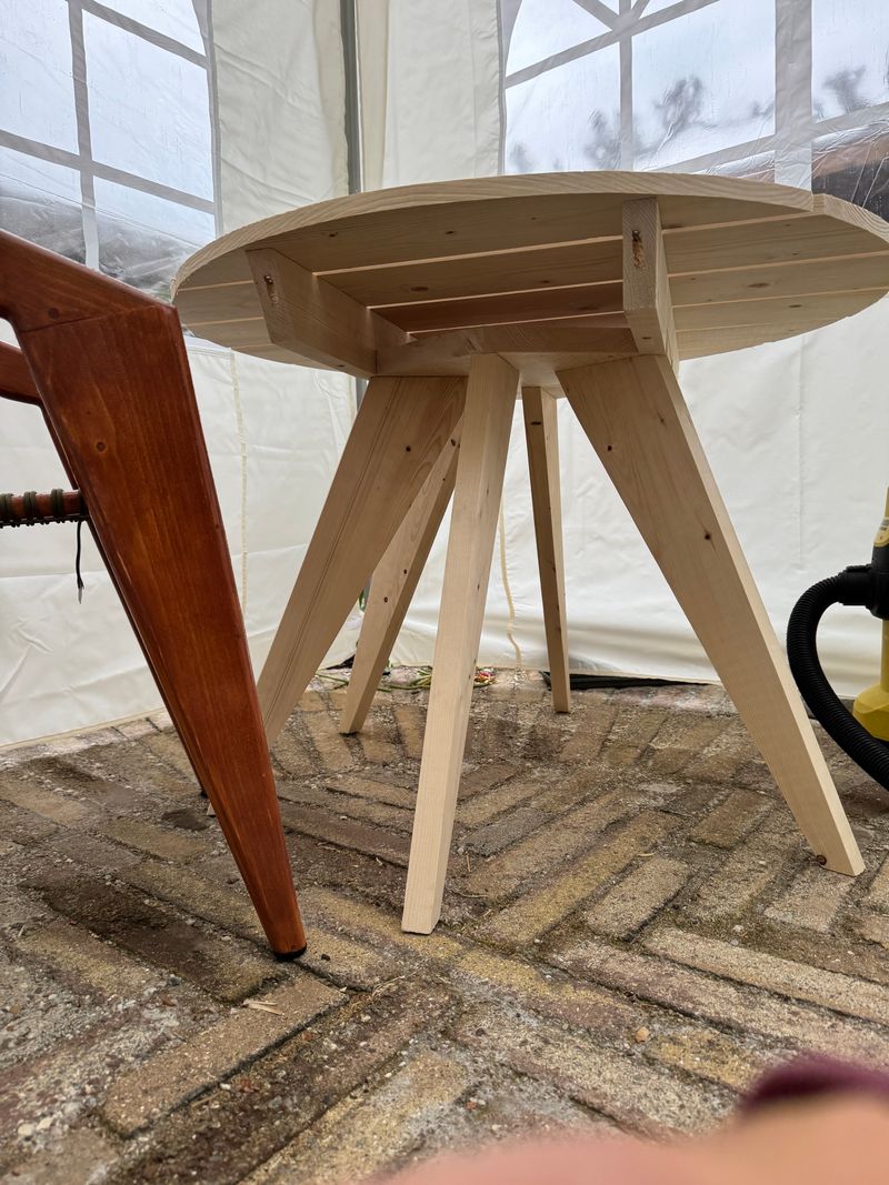 Garden table — handcrafted wooden furniture by TerraMadera